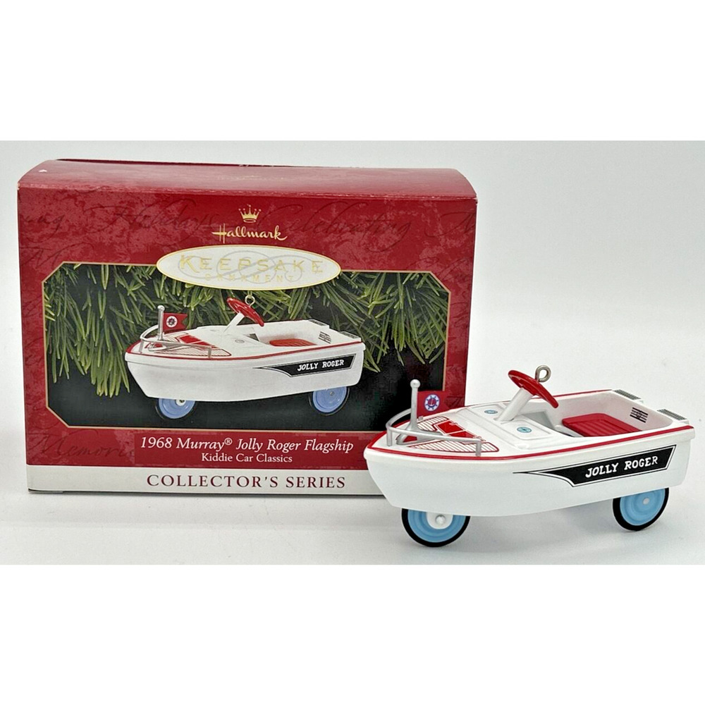1999 Hallmark 1968 Murray‎ Jolly Roger Flagship Ornament SKU U213